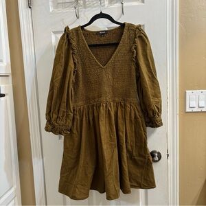 MADEWELL Woman’s Olive Green Dress